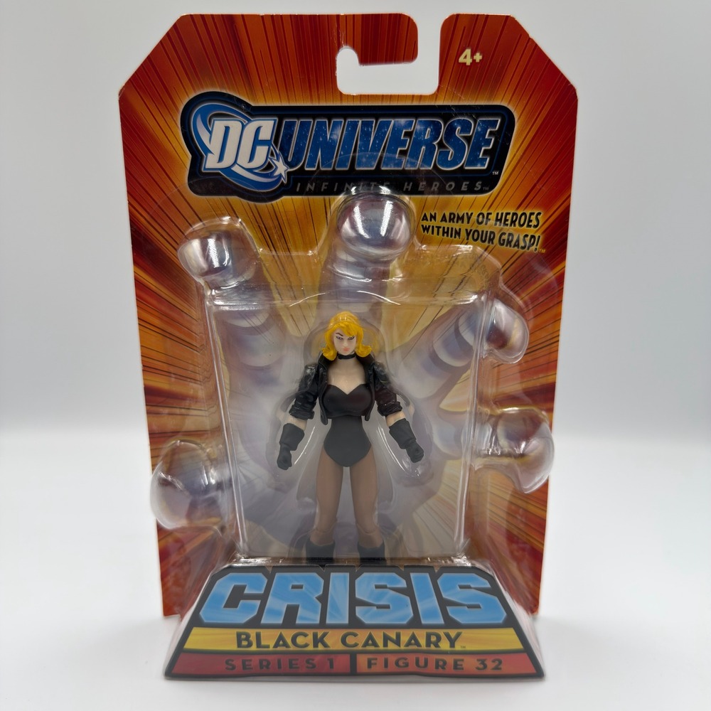 DC Universe Infinite Heroes Crisis Black Canary Series 1 Figure 32 Mattel 2008